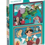 Puzzle Disney basme clasice 2×60 piese CLEMENTONI