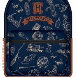 Harry Potter rucsac bleumarin și auriu