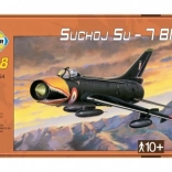 Mașină de modelat avion Suchoi Su-7BMK la scară – kit de asamblare