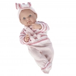 Bebeluș în salopetă 40 cm