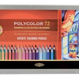 Creioane colorate artistice Koh-i-noor Polycolor 72 buc