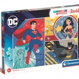 Puzzle 3×48 piese DC Comics