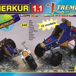 Set de construcție Merkur Vehicule Off-road 240 Buc