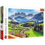 Puzzle 1000 piese – St. Magdalena, Dolomiți, Italia Trefl