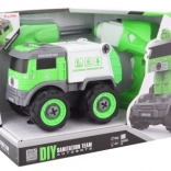 Mașină de gunoi cu șuruburi, cu telecomandă și transformare în robot