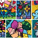 Puzzle colaj flori 2000 piese