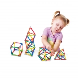 Set de construcție magnetic Woopie 70 piese