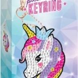 Pictură diamantată Moxy breloc Unicorn