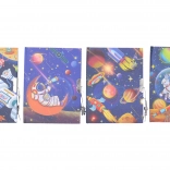 Caiet de amintiri cu lacăt 11×15 cm – spațiu, neliniat