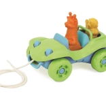 Vehicul de tractare verde de la Green Toys