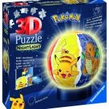 Puzzle 3D sferă luminoasă Pokémon, 72 piese