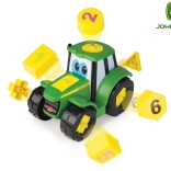 Tractor pentru copii JOHN DEERE Johnny cu numere