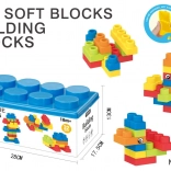 Set de cuburi de construcție moi 32 buc