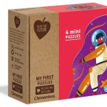 Clementoni Primul meu puzzle În spațiu 4v1