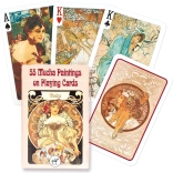 Cărți de joc Alfons Mucha