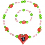 Detoa colier și brățară Krtko și căpșuni