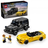 LEGO Speed Champions MERCEDES-AMG G 63 și MERCEDES-AMG SL 63 – set dublu de construcție
