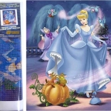 Pictură cu diamante Cenușăreasa 30 × 40 cm