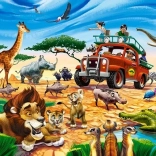 Puzzle Safari Adventure 180 piese