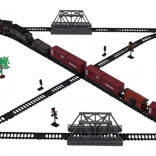 MEGA Tren retro + accesorii