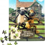 Puzzle din lemn Small Foot – Oița Shaun, 100 de piese