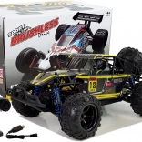 Buggy RC off-road 1:18 galben 4x4 până la 45 km/h