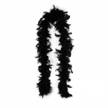 boa negru cu pene 2 metri
