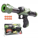 Woopie pistolă automată cu burete pentru mingi, set de 9 piese