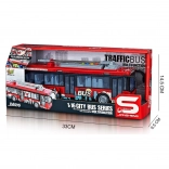 Jucărie troleibuz cu efecte luminoase și sonore