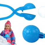 formator de bulgări de zăpadă cu model de minge, albastru