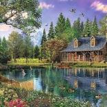 Puzzle 4000 Idilă de după-amiază TREFL