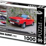 Puzzle RETRO-AUTA Škoda Garde 1983, 1000 piese