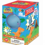 Dinozaur luminos de colorat