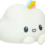 Lampiță de noapte LED pentru copii, norișor RGB cu control tactil din silicon