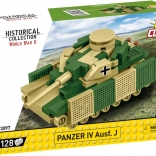 Modelul tancului Panzer IV Ausf. J din cuburi