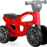 bicicletă de echilibru mini custom roșie