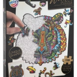 Puzzle contur Moxy tigru 130 piese