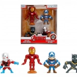 Set de figurine metalice MARVEL AVENGERS 6 cm – 4 buc
