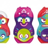 Maped ascuțitoare cu gumă Loopy Totem, mix de culori