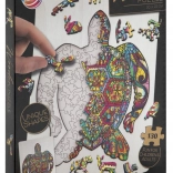 Puzzle contur MOXY Broasca țestoasă 130 piese