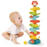 Tobogan pentru turnul cu bile, cu bile +18 luni