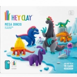 Hey Clay mega dinozauri – set de pastă ușoară autosârcâitoare