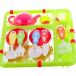 set de ceai din plastic cu picurător pentru copii