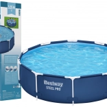 Piscină de grădină cu construcție 306 cm x 76 cm Bestway