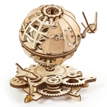 Puzzle mecanic 3D din lemn UGEARS Glob Globus