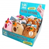 Breloc din pluș capibara cu burtică squishy TOYS INN