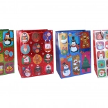 Pungă cadou CRĂCIUN L 31 × 42 × 12 cm