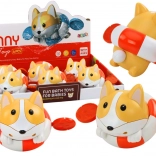 Jucărie mecanică pentru baie – vulpe cu arc în colac