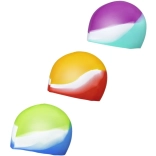 Căciulă de înot pentru copii din silicon BESTWAY, multicoloră, 3+