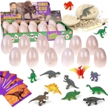 Set arheologic Ouă Dino 12 buc cu carduri – descoperă lumea dinozaurilor